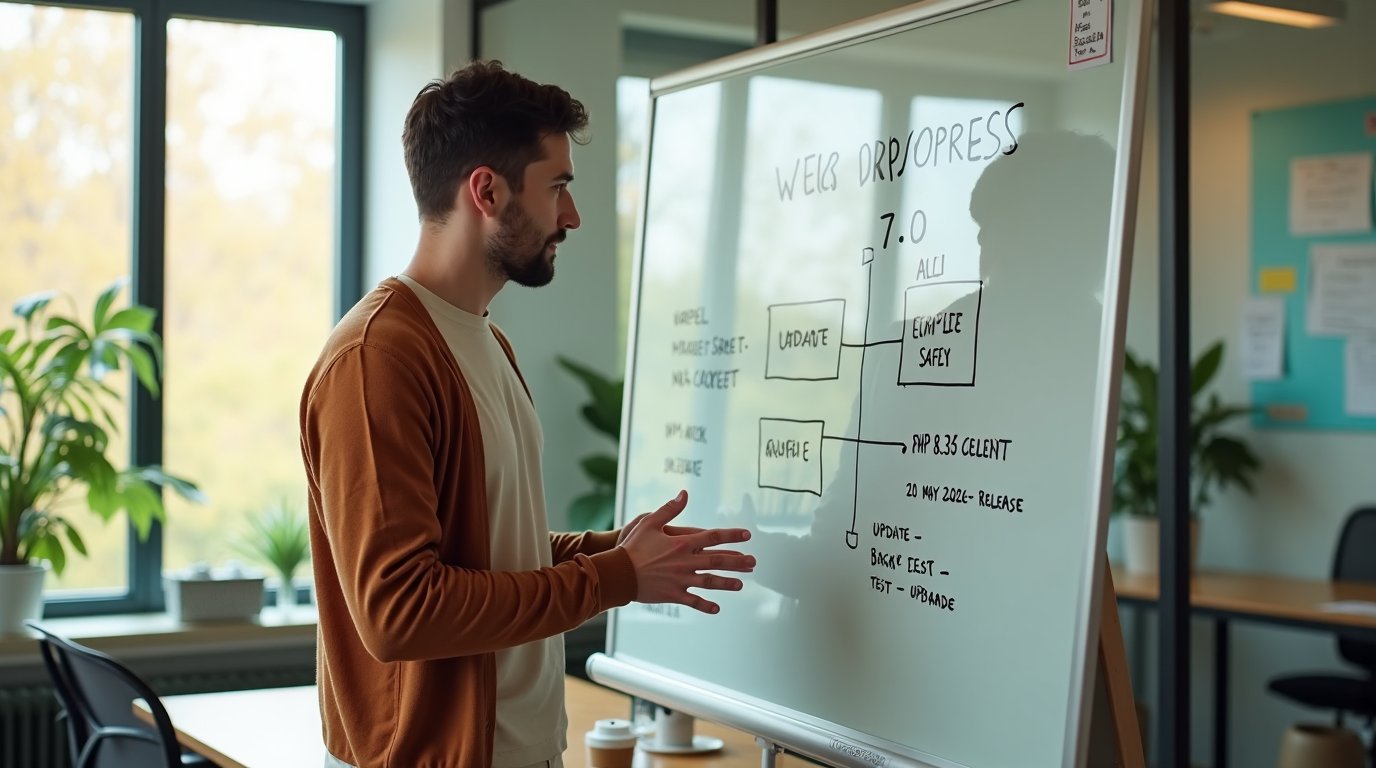 WordPress 7.0 Armstrong — co zmienia dla strony firmowej MŚP w 2026